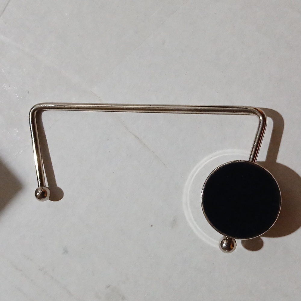 Decorative Table Hooks for Purses  Fashion Silver NIP